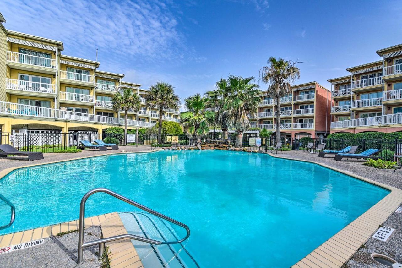 Coastal Galveston Condo Walk To Shoreline! Luaran gambar