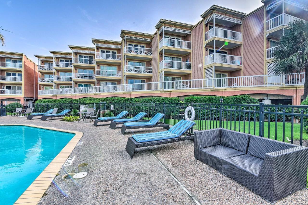 Coastal Galveston Condo Walk To Shoreline! Luaran gambar