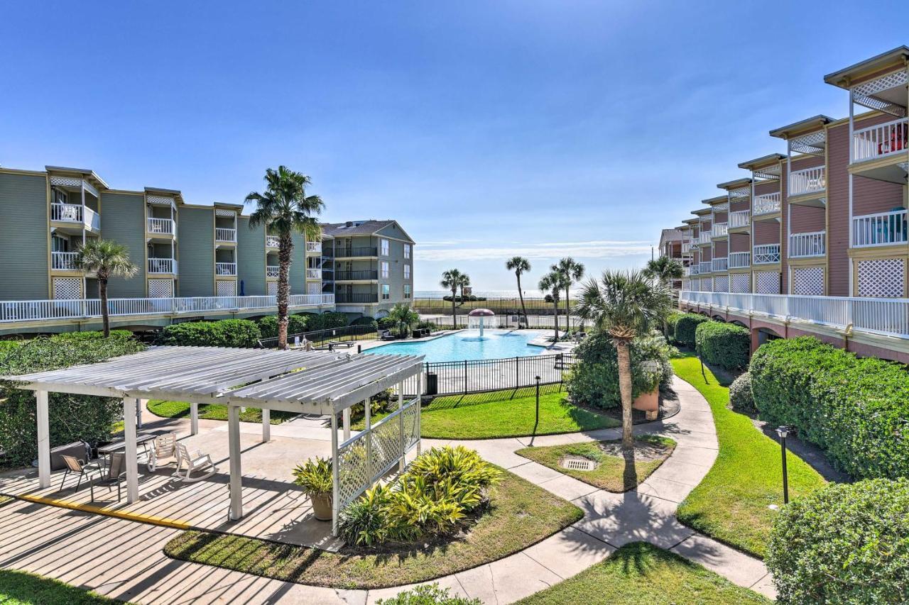 Coastal Galveston Condo Walk To Shoreline! Luaran gambar