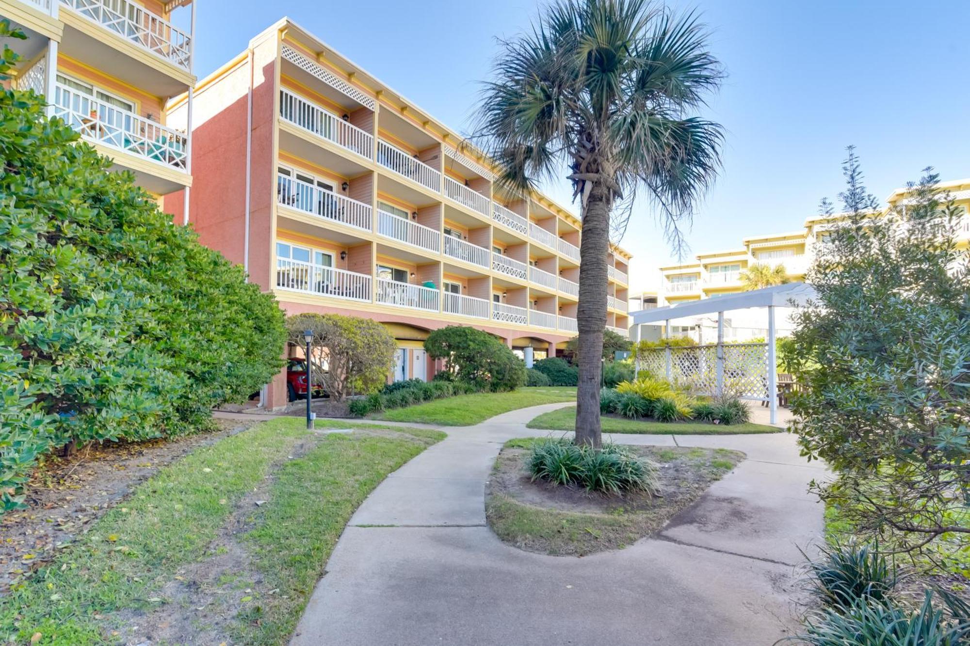 Coastal Galveston Condo Walk To Shoreline! Luaran gambar